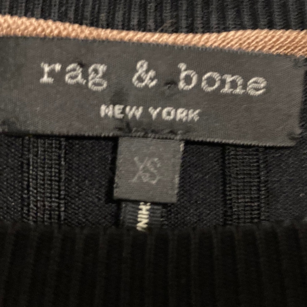 Rag And Bone Elaine Chevron Pattern Pullover Top - image 4